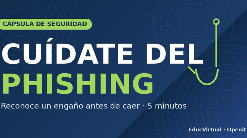 Portada del curso Cuídate del phishing de EducVirtual